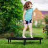 Trampoline Spring Cover Round Small Trampoline Replacement 36 Inch-6 Hole Black