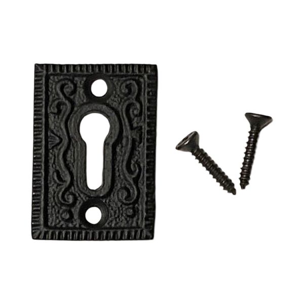 Cast Iron Victorian Door Keyhole