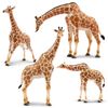 EYSCOTA Giraffe Animal Figures Set Plastic Animals for Kids