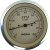 Dolphin Gauges-5" Electronic Tachs - Beige/Tan