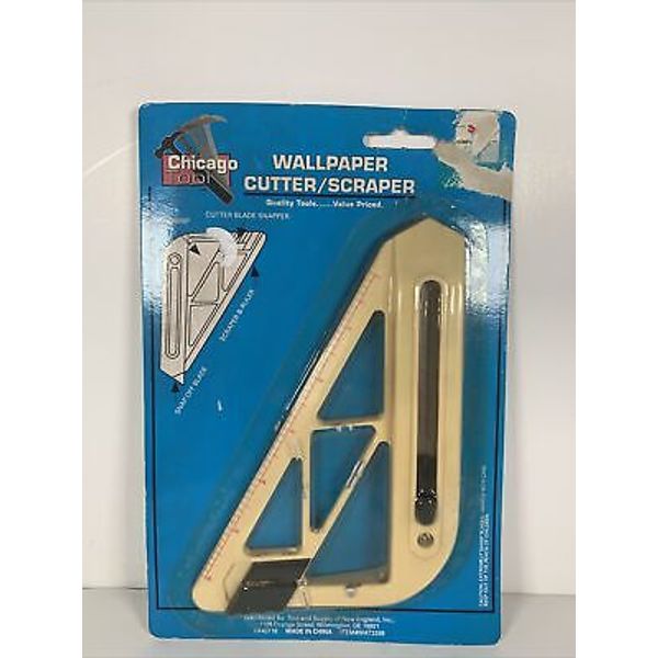 Chicago Tool Wallpaper Cutter Scraper Tool NIP NOS Sealed Home Improvement DIY