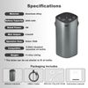 Waterless Essential Oil Diffuser for Car & Home，Aromatherapy Diffuser with 4 Timer（1/3/6/Off,3 Mist Mode,Battery Operated, Scent Air Diffuser for Bathroom Office, Small Aroma Diffuser Darkgrey