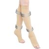 Magic Tights PRO (Open Toe) Compression Socks, Women's, Men's, Strong Pressure, Compression High Socks, Women's, Men's, Strong, Black, Beige, Open Toe: Beige
