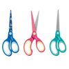 Herlitz 10897171 Design craft scissors pointed for left-handers, assorted colours