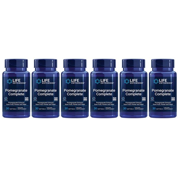 POMEGRANATE COMPLETE HEART HEALTH FRUIT EXTRACT 180 Sofgel LIFE EXTENSION