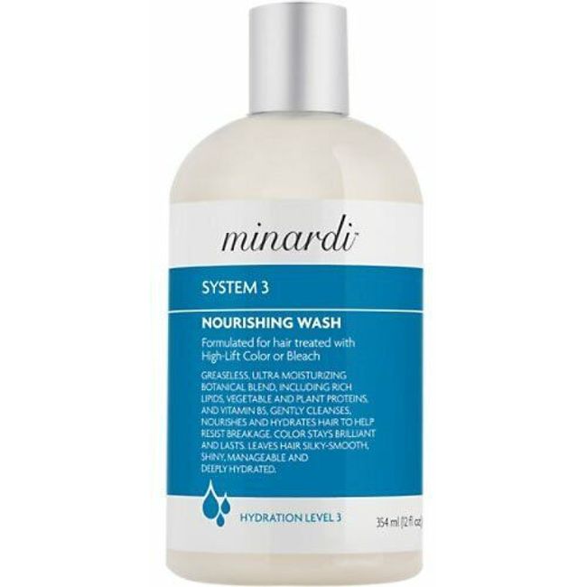 Beth Minardi System 3 Nourishing Hair Wash, 12 Ounce