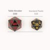 Extra Large Solid Metal D20 Spindown/Countdown Dice Black Life Counter for MTG Magic Commander EDH Extra Heavy