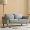 sourcing map 2 Pcs Sofa Armrest Covers Stretch Couch Armrest Cover for Chairs Sofas Couch Arm, Scratch-Resistant Sofa Arm Cover, Khaki