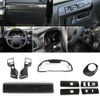 9x Inner Full Set Decor Cover Frame Trim Kit For 4Runner 10+ Carbon Accessories