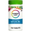 Rainbow Light Mens One 50 Plus High Potency Multivitamin 150 Count Gluten Free