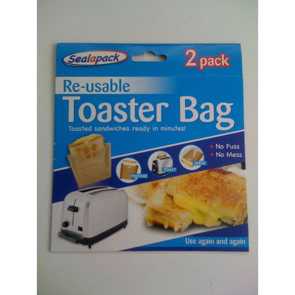 Seal-a-pack Re-usable Toaster Bag (Pack of 2)