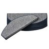 Snapstyle Trend Loop Stair Mat Strong Anthracite (Semi-Round) Single or Set of 15