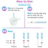Easy@Home Ovulation Test Strips (100-pack) Value Pack, Reliable Ovulation Preditor Kit and Fertility Test, 100 Tests
