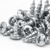 100 Pack #8 X 7/16" Coarse Deep Thread Truss Head Zinc Finish Phillips Screws