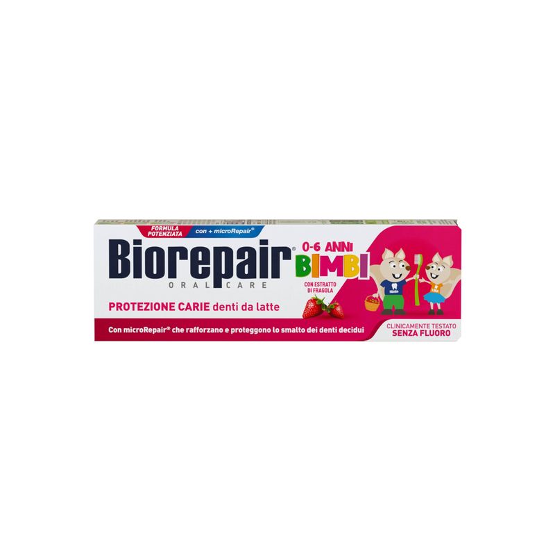 Biorepair, Kids Toothpaste 0-6 Years, 12 Packs of 50ml Biorepair ...