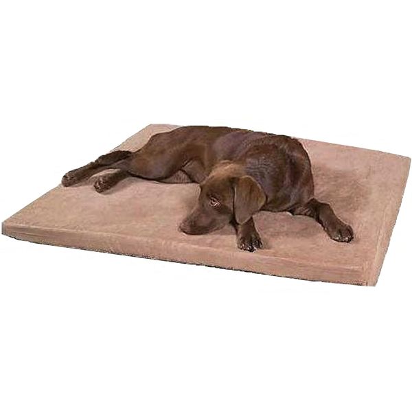 45S3 45"X27"X3" Full Layer Memory Foam Pad Pet Bed with Waterproof Microfiber Suede cover for Medium Large Dog, Crate & SUV