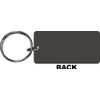 Accent on Engraving Personalized Florida Orange Replica License Plate Keychain