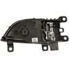 Dorman 97747 Front Passenger Side Interior Door Handle Compatible with Select Hyundai Models, Chrome; Black