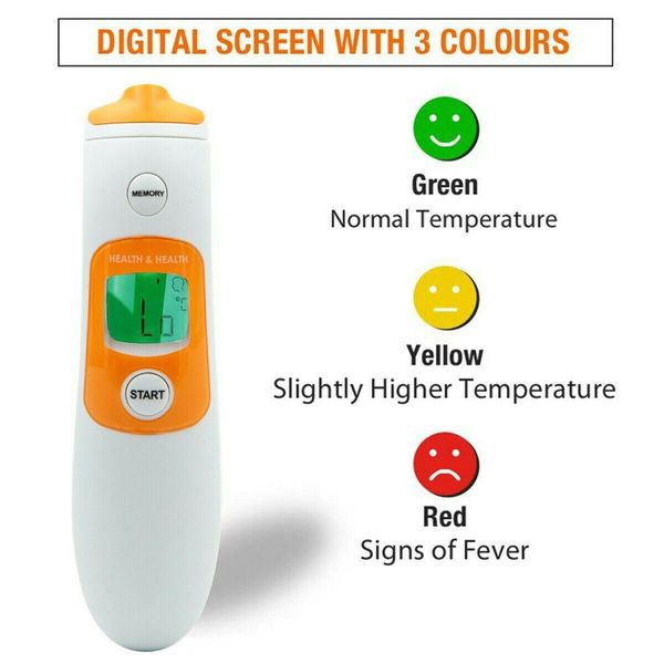 Health & Health Digital Infrared Thermometer for Adults Non Contact