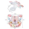 CutiePlusU Adult Pacifier Large Size - DIY Handmade - White Lamb