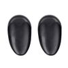 1Pair Ear Covers Earmuffs for Hair Coloring Shower Hair Dye, Waterproof Earcap Ear Protector Bathing Salon Black