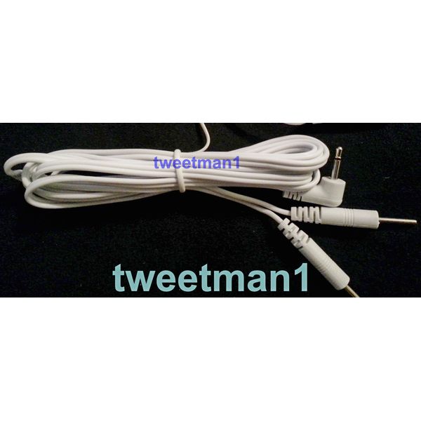ELECTRODE LEAD WIRES 2.5mm COMPATIBLE W/ MAGIC TOUCH PRO SERIES 104 MASSAGER