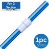 Replacement Pool Pole Cam Lock - Universal Fit for Telescopic Poles - White