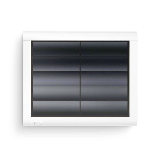 Ring Solarpanel (2. Generation) (USB-C) für Spotlight Cam Plus und Spotlight Cam Pro, 4 W (weiß)