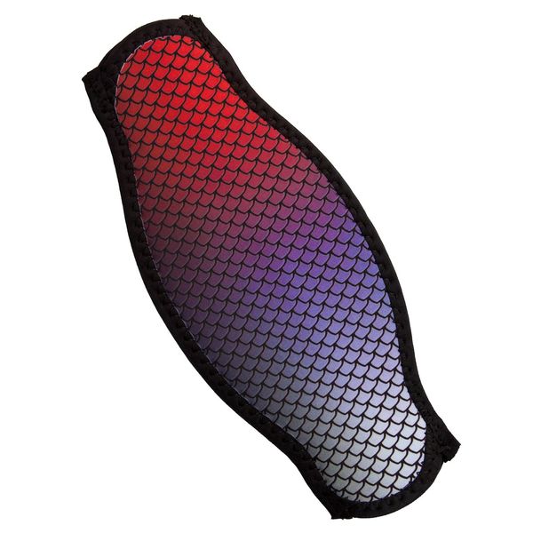 Innovative Strap Wrapper Neoprene Mask Strap Cover Red Fish Scales