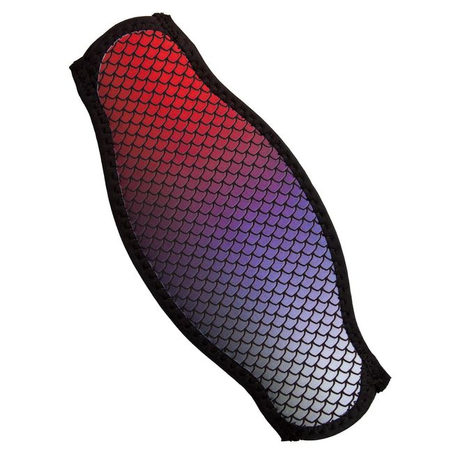 Innovative Strap Wrapper Neoprene Mask Strap Cover Red Fish Scales