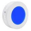 Blue 6w LED Round Ceiling Panel Surface Mount Spotlight Blue