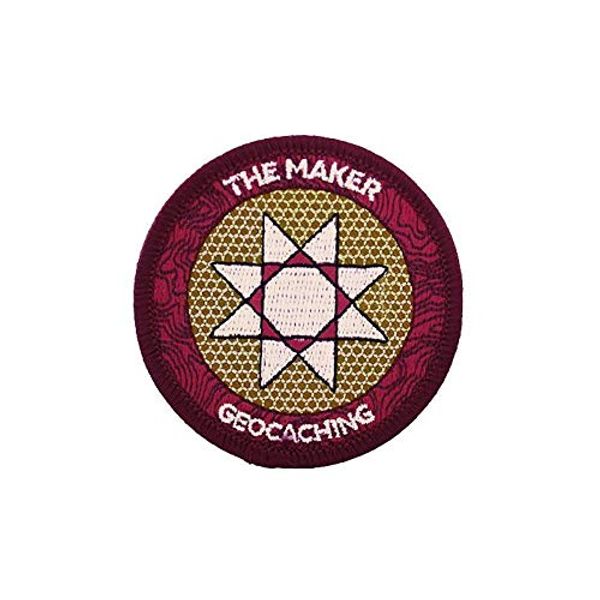 geo-versand The Maker Geocaching Geocaching Iron-On Patch