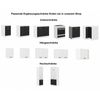 Omega 240 Kitchen Wall Cupboard 30 cm Black and White