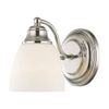 Livex Lighting 13671-02 Somerville 1 Light Wall Sconce, Polished Brass