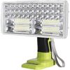 Rechargeable Flashlight For Ryobi One+ 18V Battery 40W LED Work Light Lamp Tool