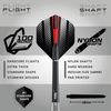 RED DRAGON Swingfire 2: 21g Flightmaster - Tungsten Darts Set with Flights and Stems