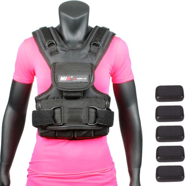 MIR 30lbs Women Adjustable Weighted Vest