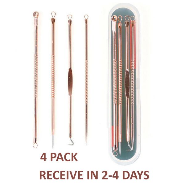 Blackhead Pimple Spot Popper Blemish Comedone Tool Acne Extractor Remover Kit