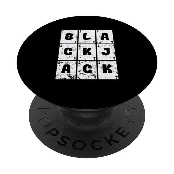 Blackjack Card Game Casino USA PopSockets Swappable PopGrip