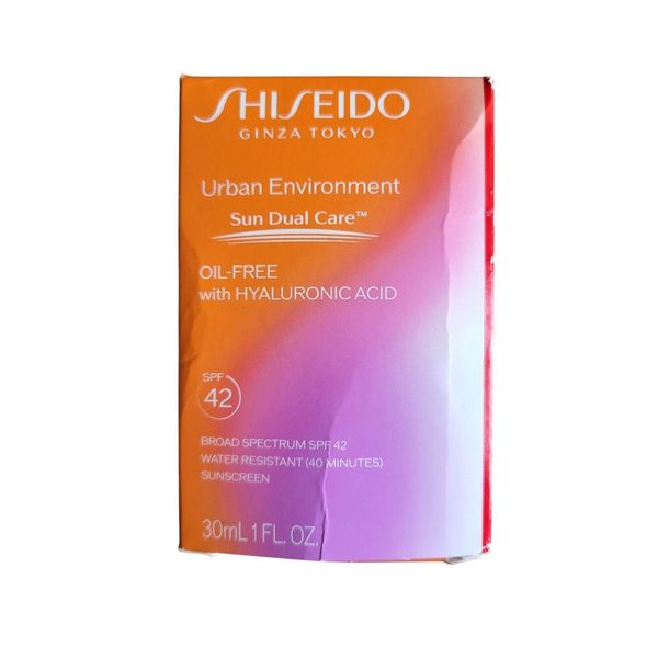 *NEW* Shiseido Urban Environment Oil-Free Sunscreen SPF 4 Size 30mL / 1 Oz