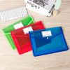 A4 7 Colors PCS Thickened Transparent File Bag Mesh Bag PP Plastic Material Plas