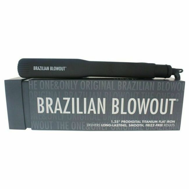 Brazilian Blowout 1.25” Pro-Digital Titanium Flat Iron 45w 110-240v | Model-11T2