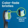 Bitvae D2 Compatible Replacement Brush Heads - Pack of 10 (Black)