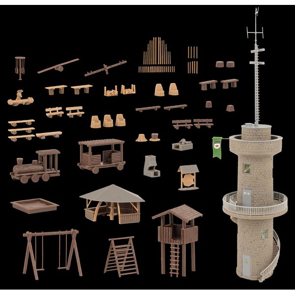 FALLER 190036 H0 Action Set Adventure Playground Gauge H0
