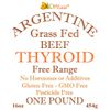 Argentine Beef  Thyroid Powder - Grass Fed & Finished - Hormone Free - One Pound