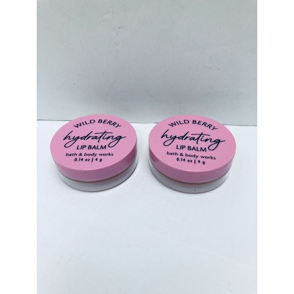 Bath & Body Works Hydrating Lip Balm 0.14 Oz X 2