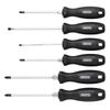 Draper 6pc Hard Grip Screwdriver Set - 13582 - Magnetic Tips, CRV Blades