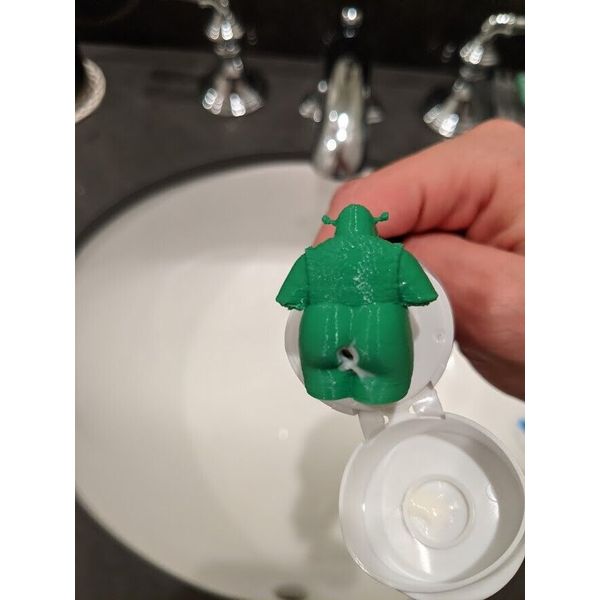 Original Shrek pooping toothpaste topper. Gag gift. Christmas stocking stuffer