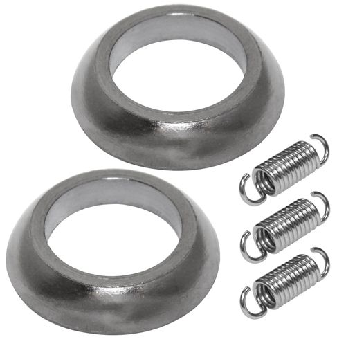 Caltric Muffler Gasket & Spring Kit Compatible with Arctic Cat 300 2X4 4X4 1998-2005