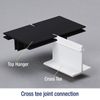 CeilingMAX 100 sq. ft. White Surface Mount Grid Kit